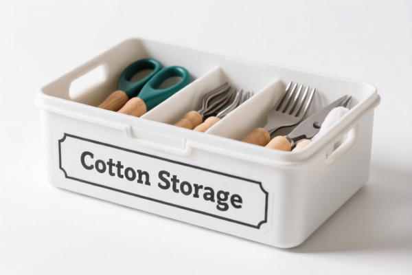 Cotton Tool Storage Box