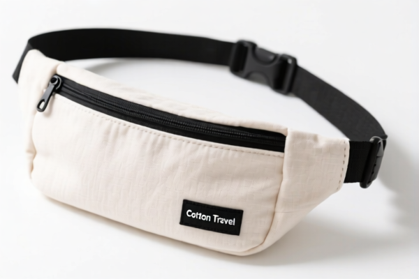 Image for Cotton Travel Waist Bag