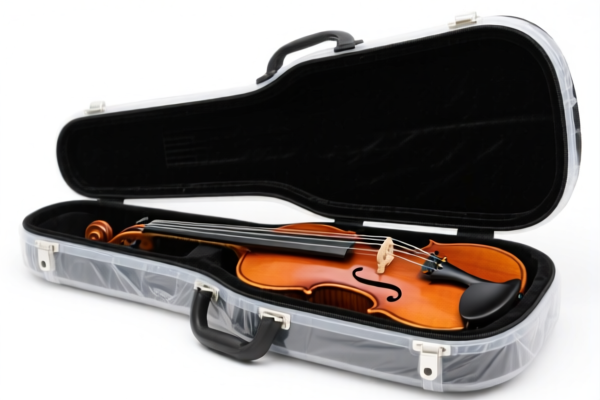 Violin Cases with Plastics_Textile Outer Surface