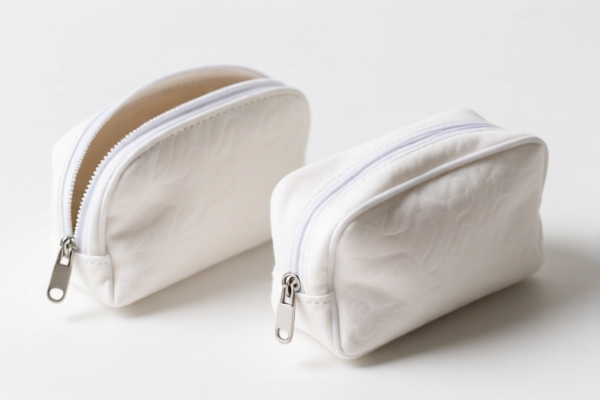 Cotton Cosmetic Cases, Retail Pack