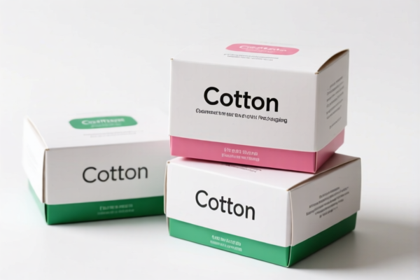 Cotton Cosmetic Packaging Boxes