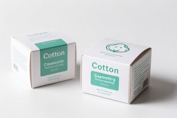 Cotton Cosmetic Packaging Boxes