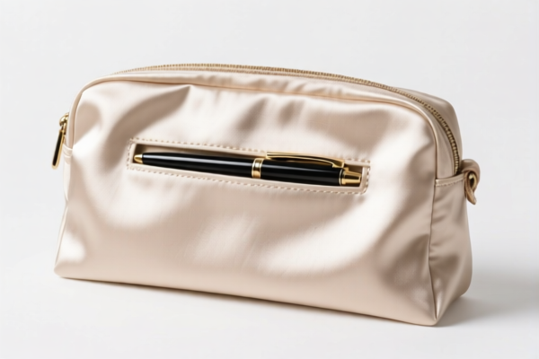 Silk Document Organizer Bag with Pen Slot