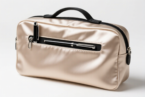 Silk Document Organizer Bag with Pen Slot