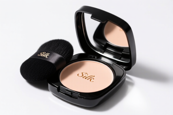 Silk Powder Box with Puff
