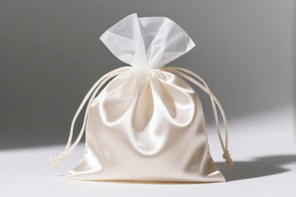 Silk Tissue Bag with Replaceable Lining