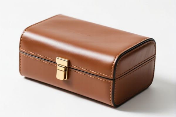 Leather Cosmetic Box
