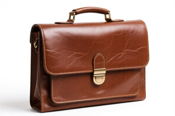 Leather File Bag