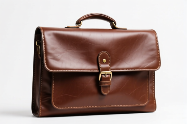 Leather File Bag