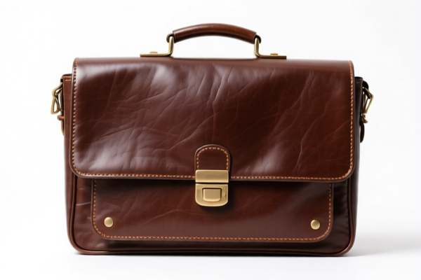 Leather File Bag