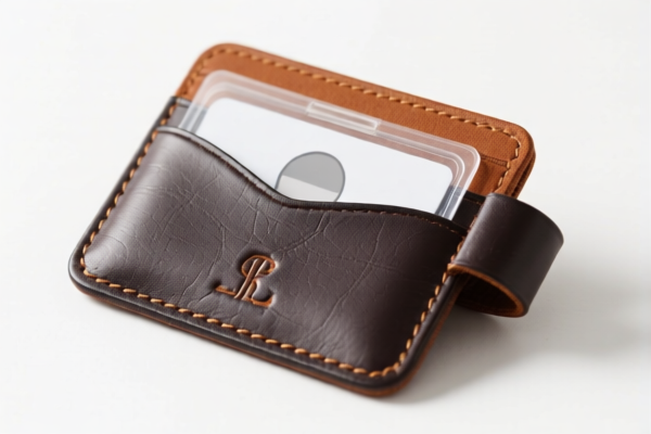 Leather ID Card Holder