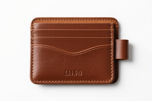 Leather ID Card Holder