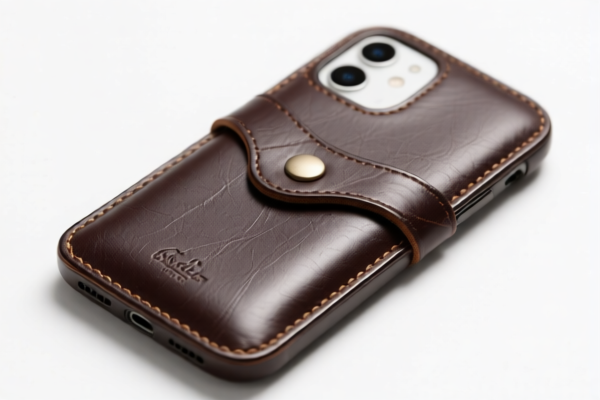Leather Mobile Phone Pouch