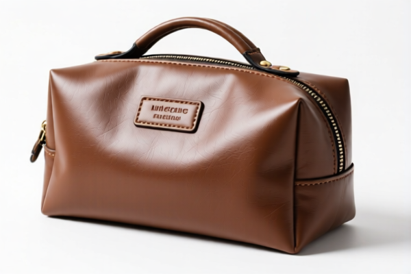 Waterproof Leather Cosmetic Bag