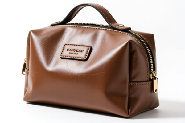 Waterproof Leather Cosmetic Bag