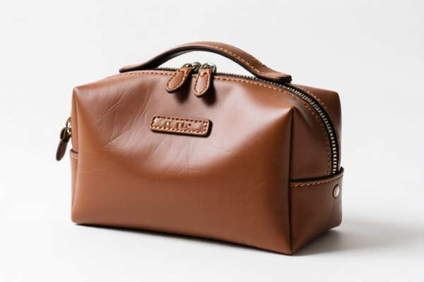 Leather Cosmetic Bag