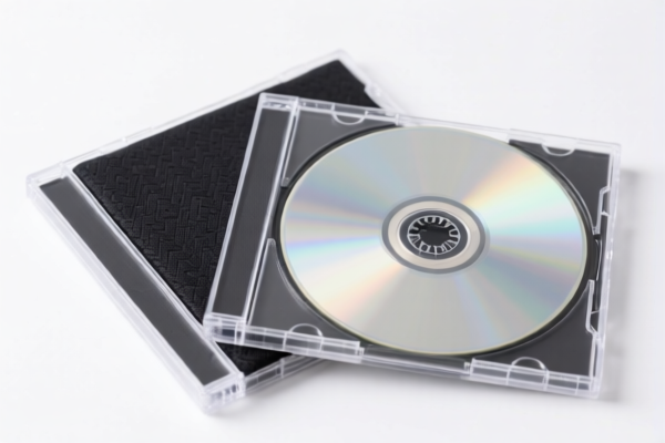Customized CD Cases with Outer Surface of Plastics or Textile Materials