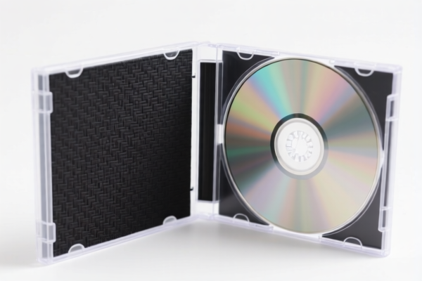 Customized CD Cases with Outer Surface of Plastics or Textile Materials
