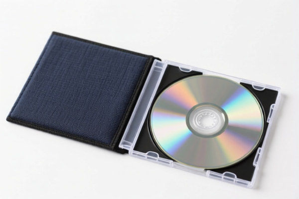 Household CD Cases with Outer Surface of Plastics or Textile Materials