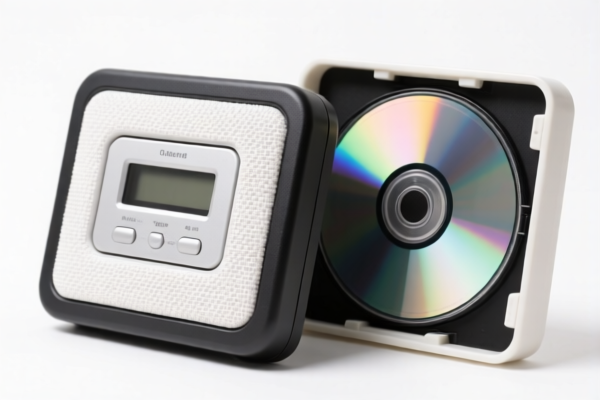 Household CD Player Cases with Outer Surface of Plastics or Textile Materials