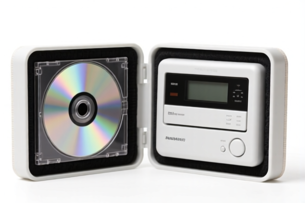 Household CD Player Cases with Outer Surface of Plastics or Textile Materials