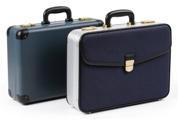 Other Briefcases with Outer Surface of Plastics or Textile Materials