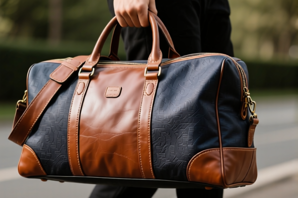 Other Leather Traveling Bags with Outer Surface of Plastics or Textile Materials