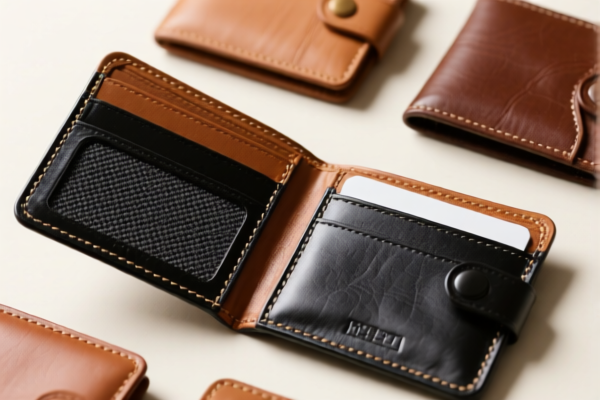 Other Leather Wallets with Outer Surface of Plastics or Textile Materials