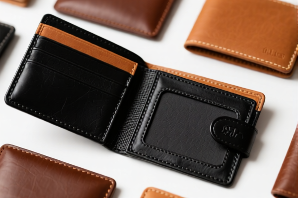 Other Leather Wallets with Outer Surface of Plastics or Textile Materials