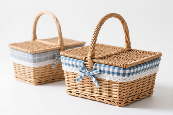 Other Picnic Baskets with Outer Surface of Plastics or Textile Materials