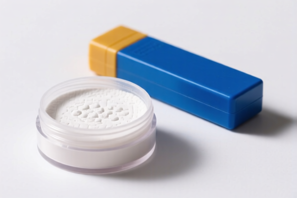 Other Powder Cases with Outer Surface of Plastics or Textile Materials