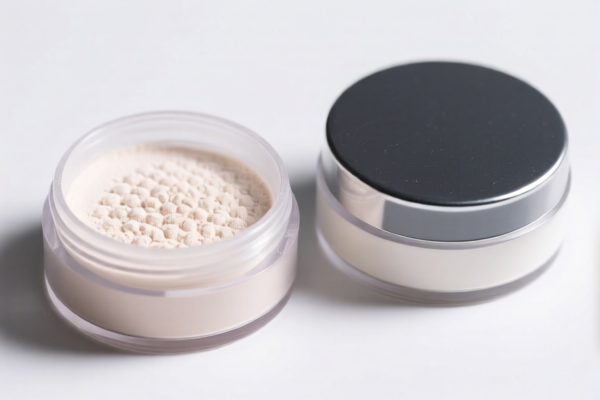 Other Powder Cases with Outer Surface of Plastics or Textile Materials