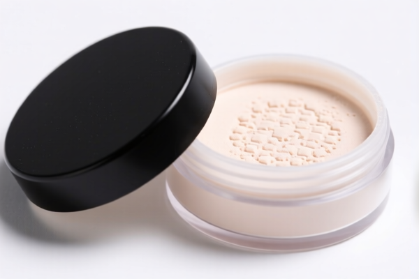 Other Powder Cases with Outer Surface of Plastics or Textile Materials