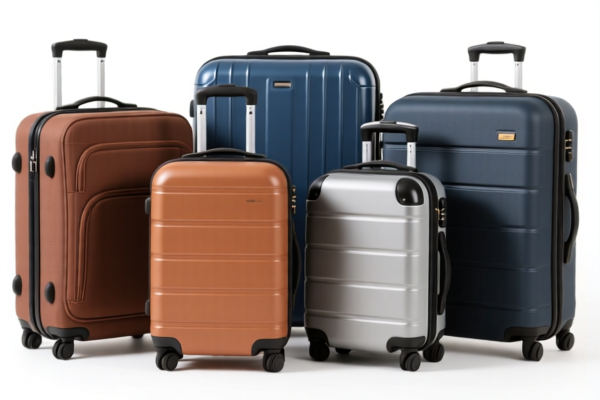 Other Suitcases with Outer Surface of Plastics or Textile Materials