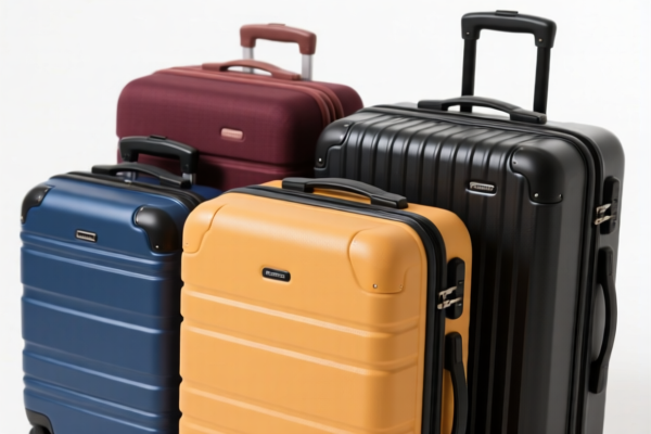 Other Suitcases with Outer Surface of Plastics or Textile Materials