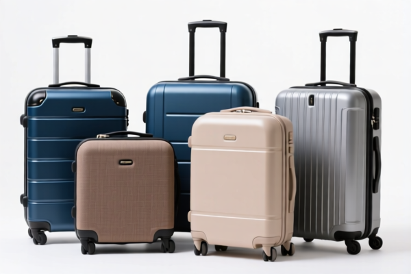 Other Suitcases with Outer Surface of Plastics or Textile Materials