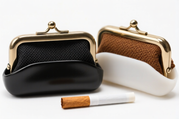 Other Tobacco Pouches with Outer Surface of Plastics or Textile Materials