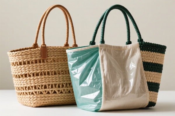 Other Woven Bags with Outer Surface of Plastics or Textile Materials
