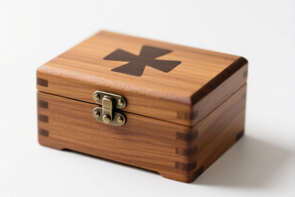 Wooden Medicine Box