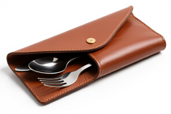 Leather Cutlery Case