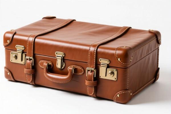 Leather Travel Trunk
