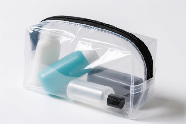 Plastic Toiletry Bag