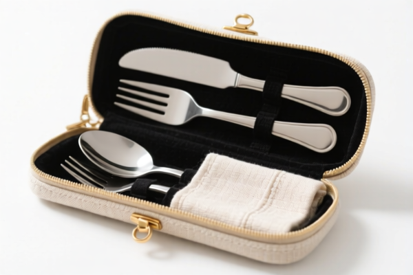 Textile Cutlery Case