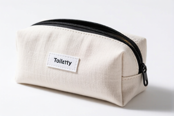 Textile Toiletry Bag
