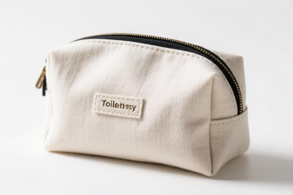 Textile Toiletry Bag