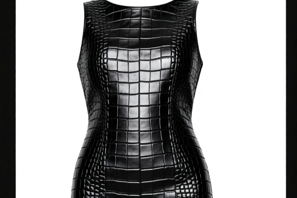 Crocodile Leather Dress
