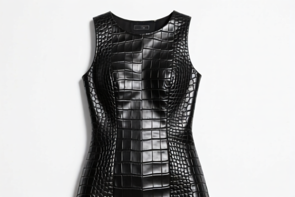 Crocodile Leather Dress