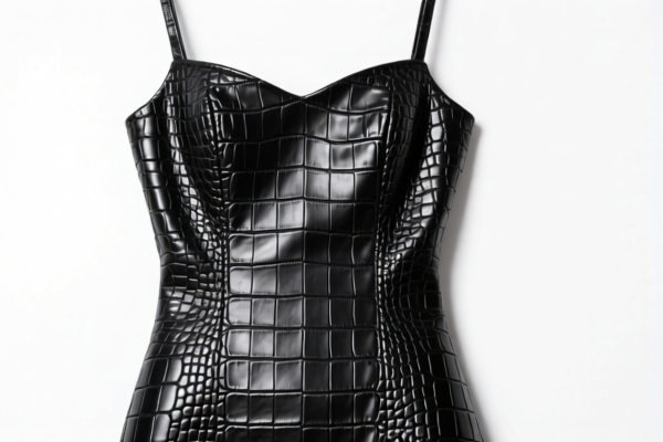 Crocodile Leather Dress