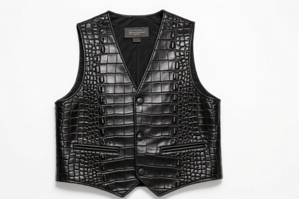 Crocodile Leather Vest