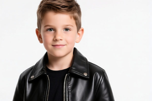 Boys' Genuine Leather Jacket